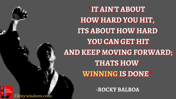Rocky balboa motivational quote